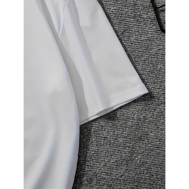 Evropské velikosti Pánské ležérní tričko s potiskem