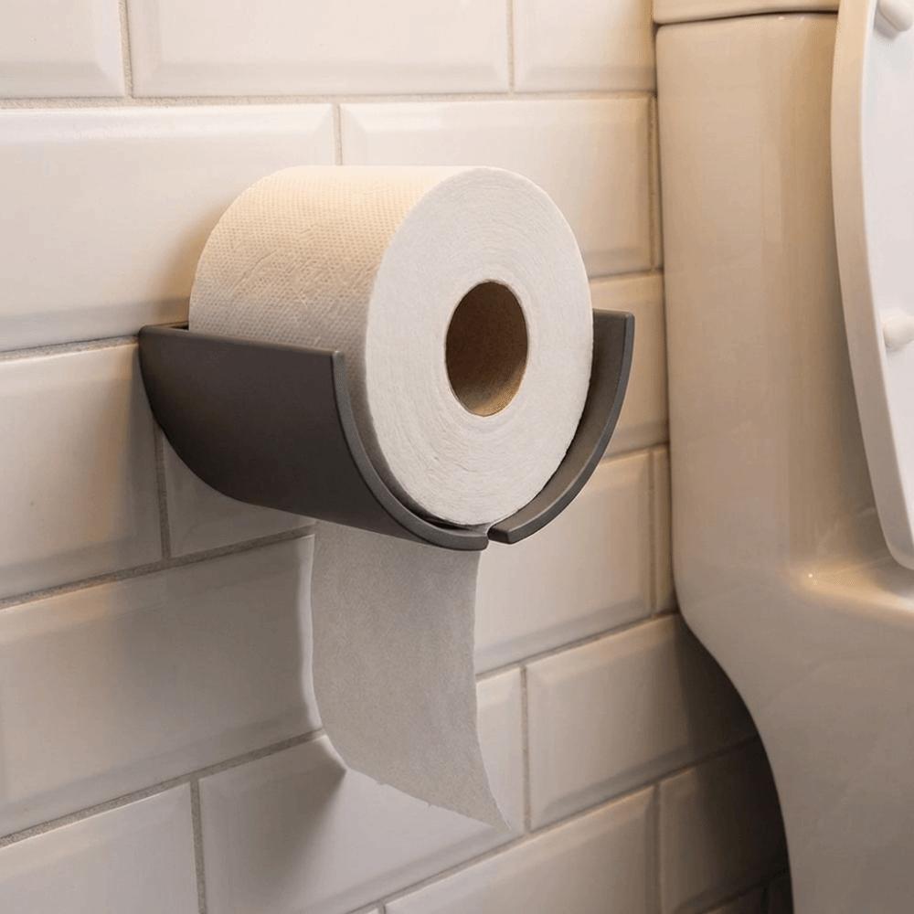 Space-Saving Wall-Mounted Paper Towel Box Plastic Paper Storage Rack Roll Paper Holder  Restaurant