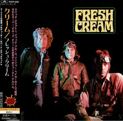CD CREAM - Fresh Cream POCP2636 Polydor 1999 Japan Rock Used