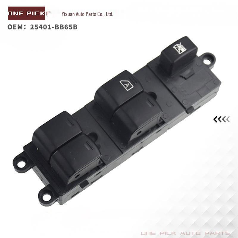 25401-BB65B Electric Left Front Window Switch for Nissan Qashqai and Pathfinder.