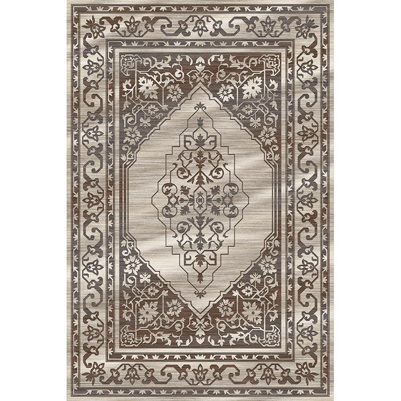 Vintage Persischer Ethnischer Kristall-Samt-Teppich für Wohnzimmer oder Schlafzimmer