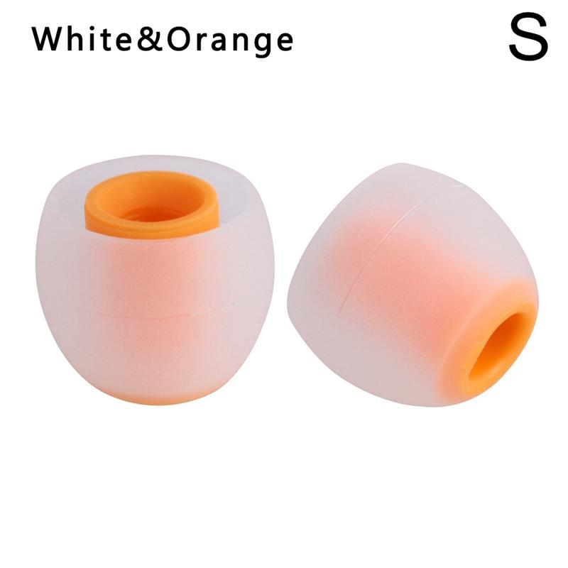 12 Pcs 3.8mm In-Ear Earphone Sleeve Universal Colorful Soft Silicone Earbuds Replaceable Rubber Ear Tips Headphone Accessories