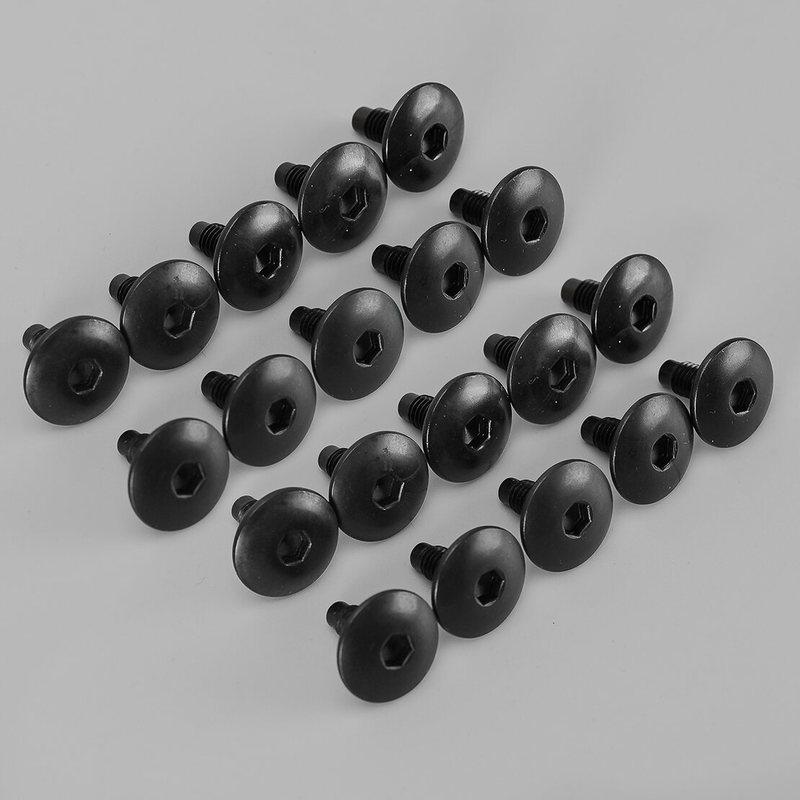 20Pcs M6 Roof Rack Holes Blanking Screws Bolts With Washers WHT006148 Fit for Renault Trucks Trafic Fiat Talento Nissan NV300