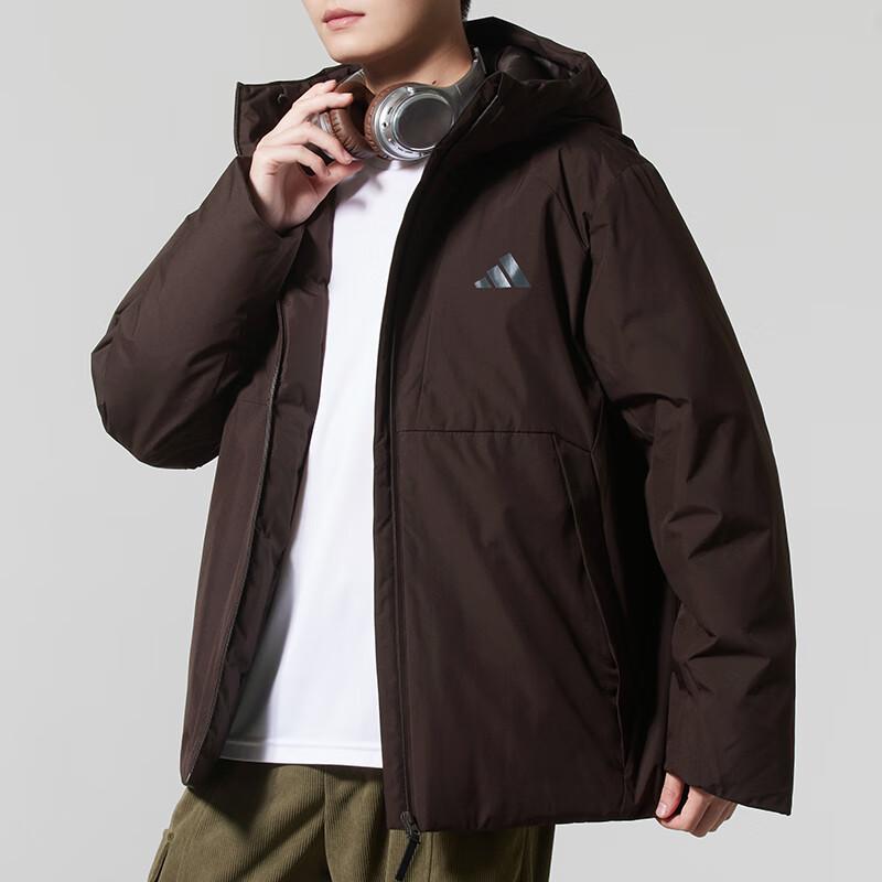 adidas Men's Winter Lifestyle Padded Hooded Jacket KQ5504