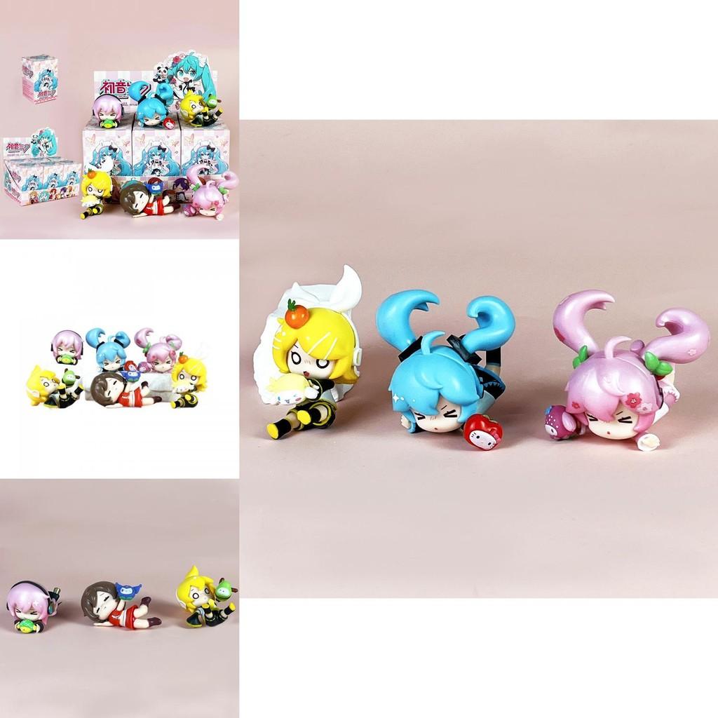 Hatsune Miku Pvc Collectible Figure With Assembly For Anime Fans