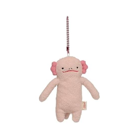 Плюшевая игрушка Shinada Fumofumo-san Rupa Маскот на шариковой цепочке, Аксолотль, 11 см