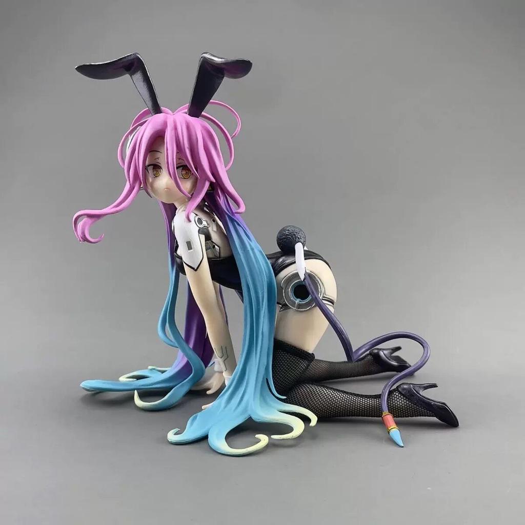Hot Ngnl Schwi Dola Bunny Girl Version Anime Figurine Real Stockings Phone Stand Desktop Decor Model Collectible Gift For Fans