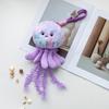 Cartoon Jellyfish Plush Toy Aquarium Event Promotion Gift Octopus Keychain Backpack Pendant