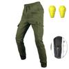 Motorcycle Riding Pants Men, Locomotive Multi-bag Casual Anti-drop Pants, Foot Protective Gear Locomotive Pants