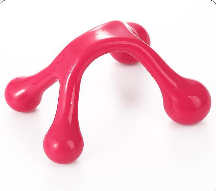 

Компактный 5-рядный ручной роликовый массажер - инструмент для релаксации меридианов