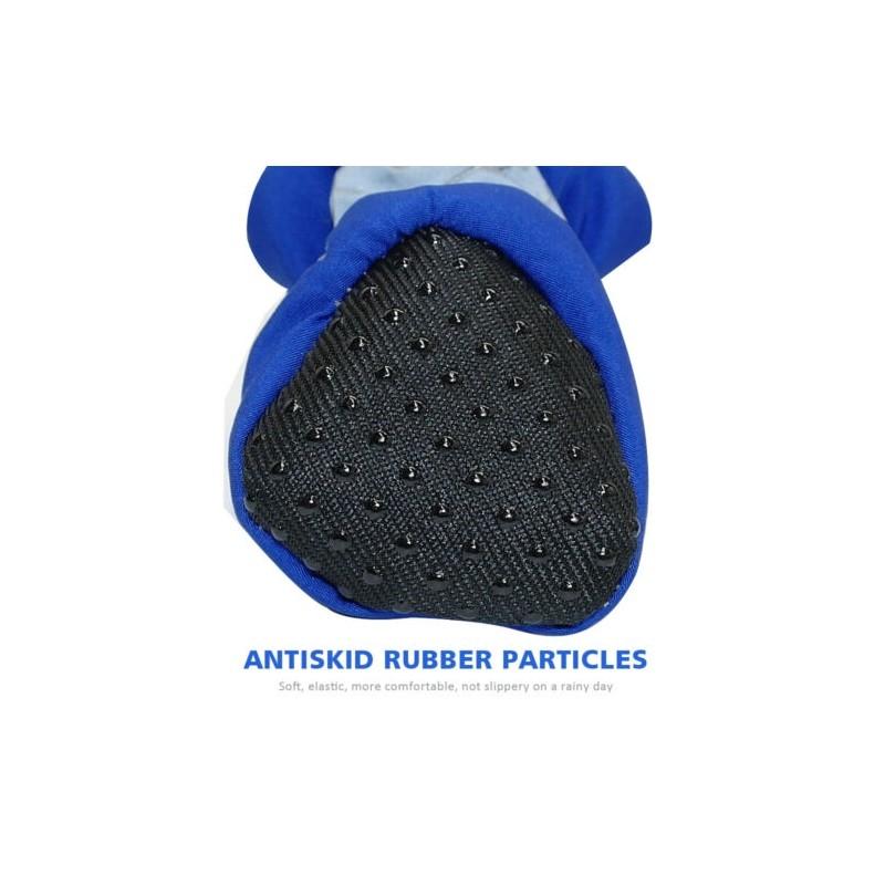 Zapatos Botas Reflectantes Antideslizantes de Calidad Premium para Perros, 4 Piezas, Diseño Impermeable Acolchado de Forro Polar Suave