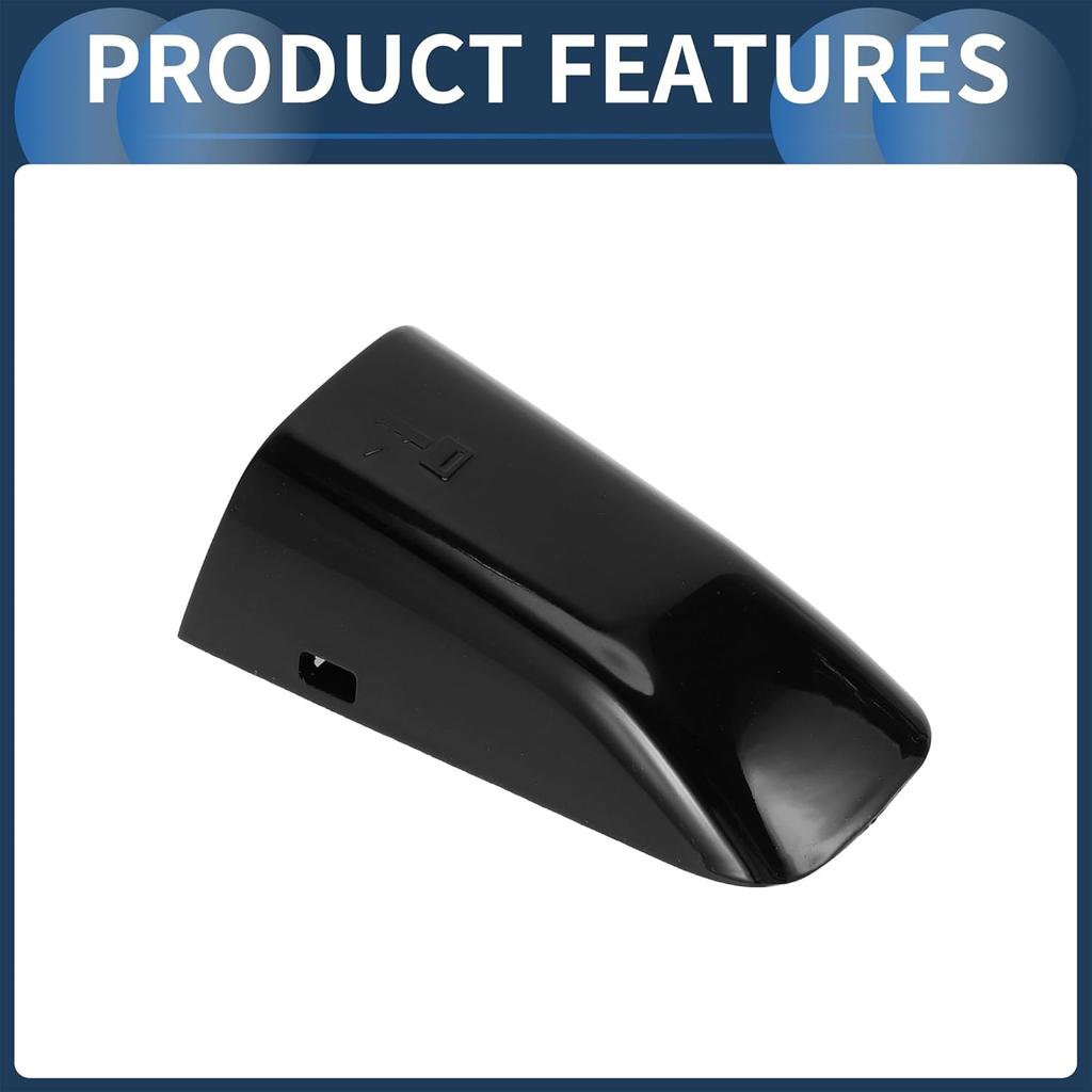 Front Left Door Handle Cover for Land Rover Range Rover 2011-2019 No.LR048299 ABS Black, 1 Pc