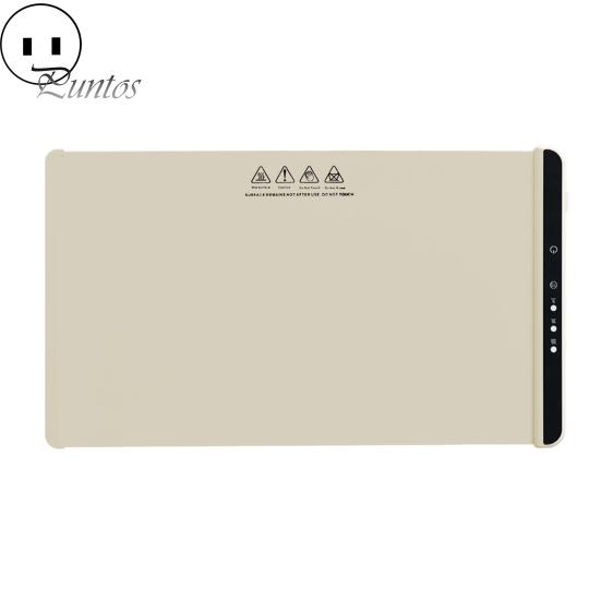 Food Warming Mat Silicone Electric Warming Tray with 3 Level Temperature Quick Heating Anti-Scalding Edges Foldable Buffet Hot Plates Heat Pad for