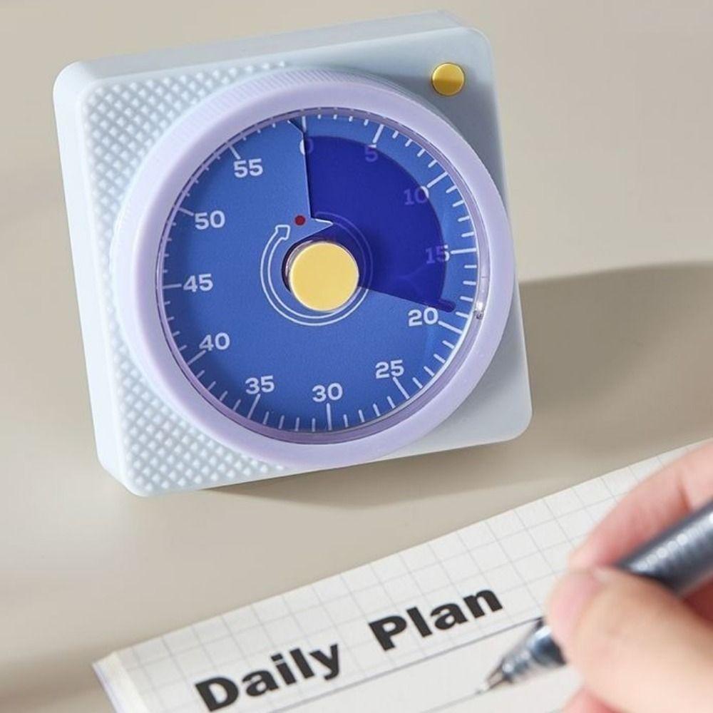Magnetic Mechanical Visual Timer Countdown Reminder Countdown Alarm Clock Cooking Timing