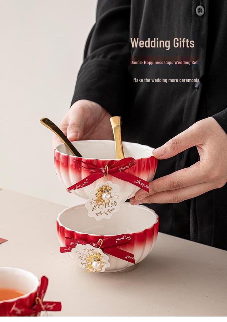 Luxury Tableware Wedding Gift for Newlyweds and Best Friend's Bridal or Engagement