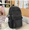 Schoolbag1011 new high-value polka dot girl heart cute backpack travel light backpack high-end shoulder back