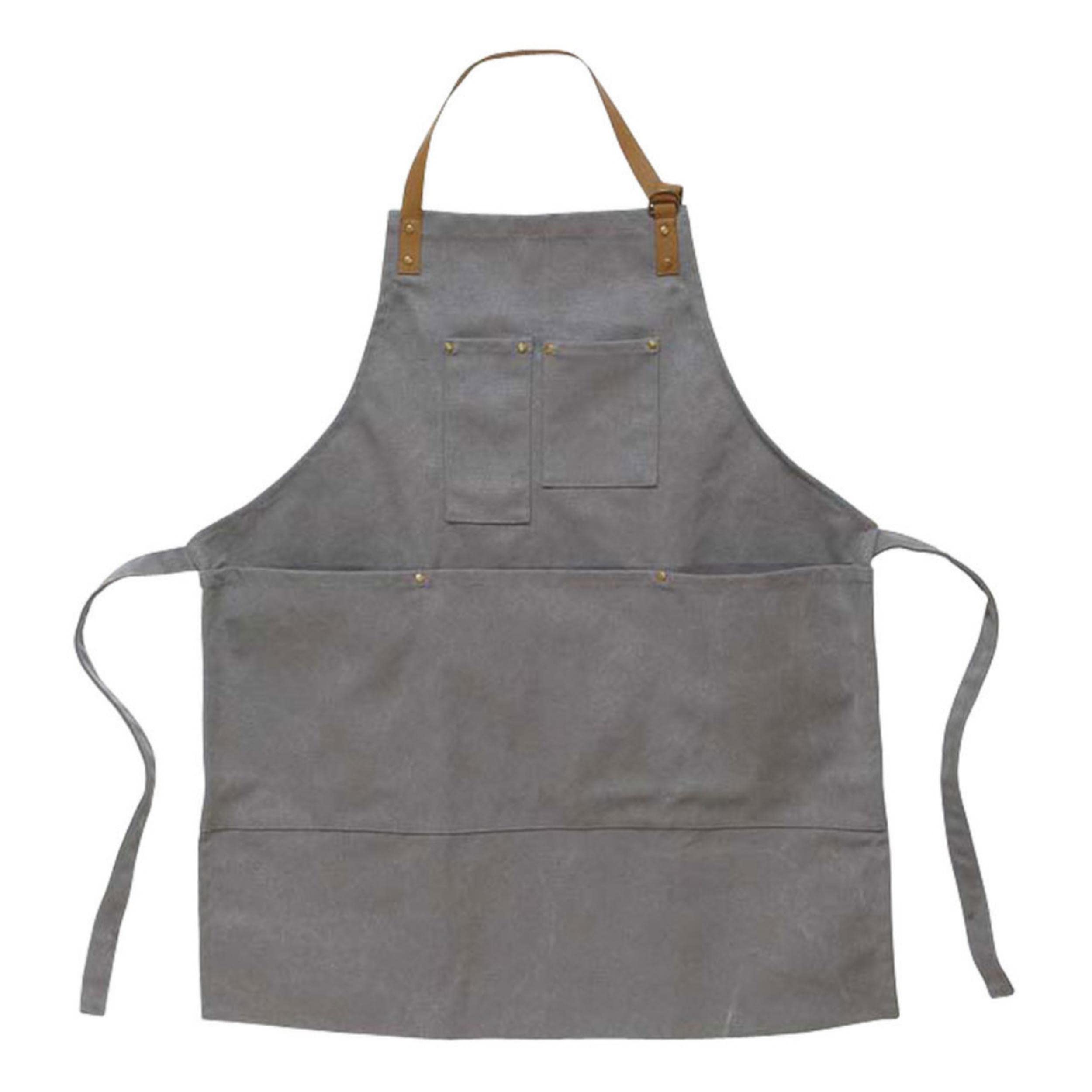 

Базовый Стандартный Фартук Сделай Сам Садоводство Стильный Холщовый Джинсовый Винтажный Стиль Плотный Прочный 20 унций Много Карманов 5 Карманов Серый Ш67 Г80 Размер Унисекс Взрослый серый