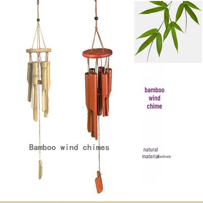 Bambus Windspiele - Handgefertigte Holzornamente & Glocken für Weihnachtsgeschenke