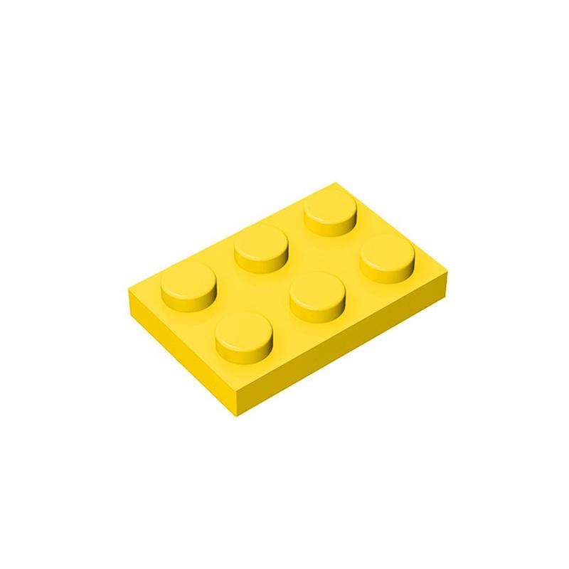 50 pezzi 3021 Mattoncino Piatto 2x3 Punti Giocattoli Per Edifici Tecnici Blocchi Giocattoli Per Bambini Compatibile Educativo Creativo Fai da Te MOC