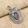 Wonderful Rough Carnelian Gemstone Jewelry 925 Sterling Silver Handmade Pendant