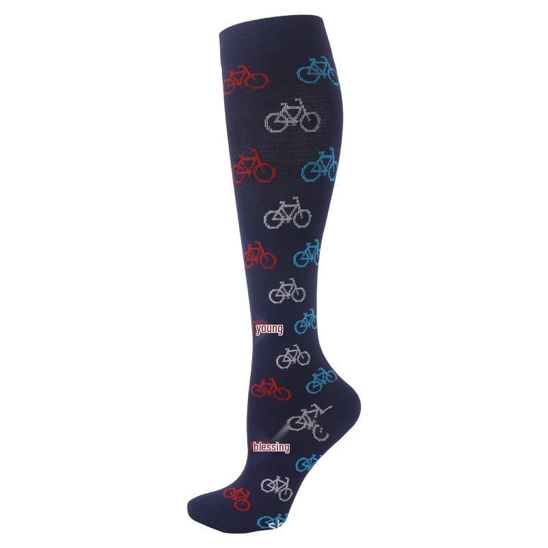 200+ Styles Men's & Women's Odor-Resistant Compression Socks for Cycling & Running