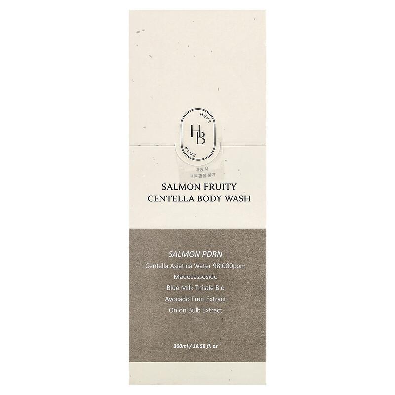 Salmon Fruity Centella Body Wash, 10.58 fl oz (300 ml)