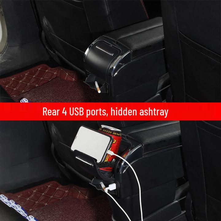 Úložný prostor na konzoli Volkswagen TERA 2025 pro Jižní Ameriku: Bez vrtání, využívá originální prostor vozu.