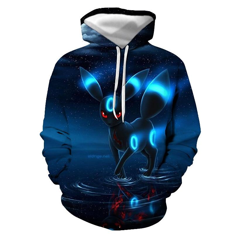 Men's Graphic Fox Hoodie Hoodies Sweatshirt Streetwear Casual Long Sleeve Hooded
