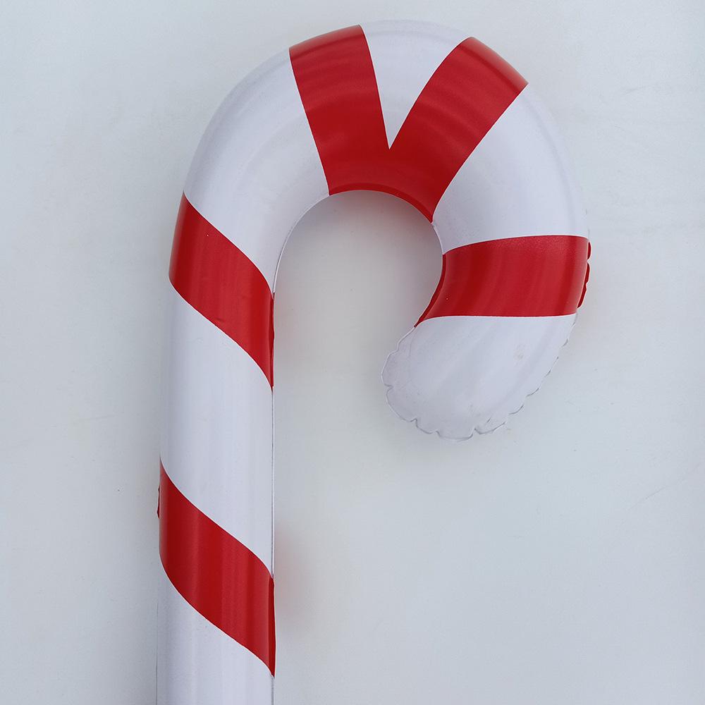 PVC Inflatable Christmas Candy Cane Decoration for Kids