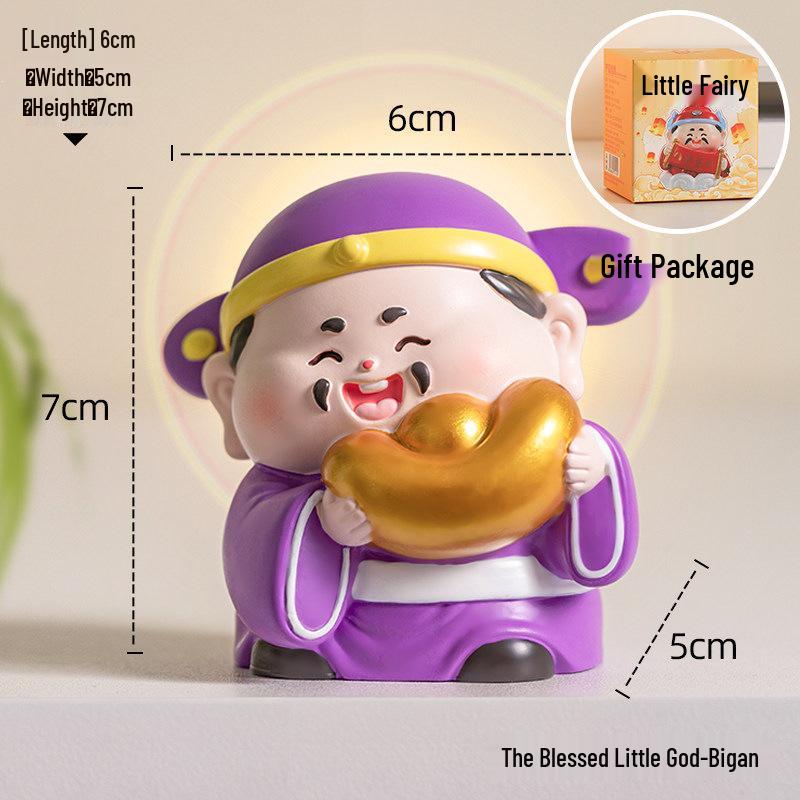 Wenqu Star Wenchang Emperor Success Ornament: Good Luck Motivational Gift for Exams and Graduation