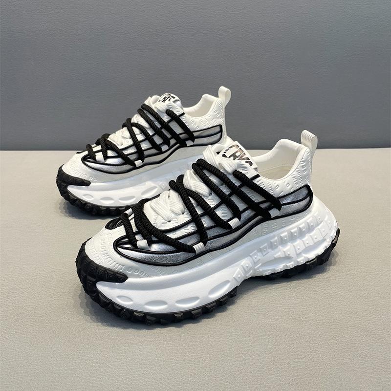 Fashion Men Platform Sneakers Versatile Trend Casual Men Shoes High Quality Mesh Mens Sneaker Comfort Tennis Man Shoes Zapatillas Hombre