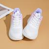 Women's Gradient Knit Sneakers Spring Lightweight Platform Athletic Shoes for Students,Breathable Casual Running Shoes