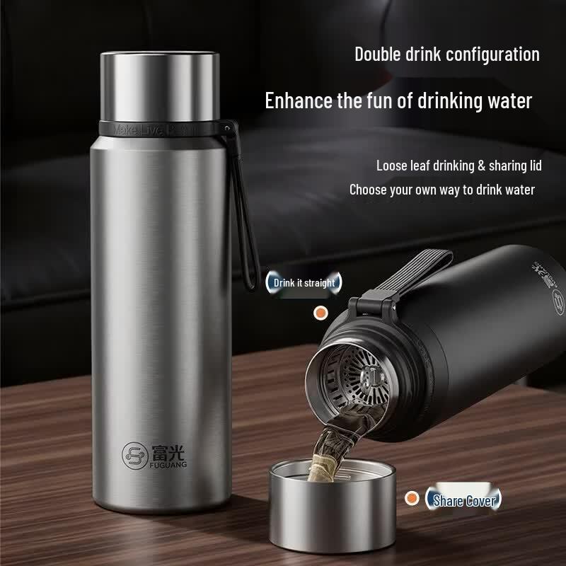 Fuguang 800ml 316L Stainless Steel Tea Infuser Thermos