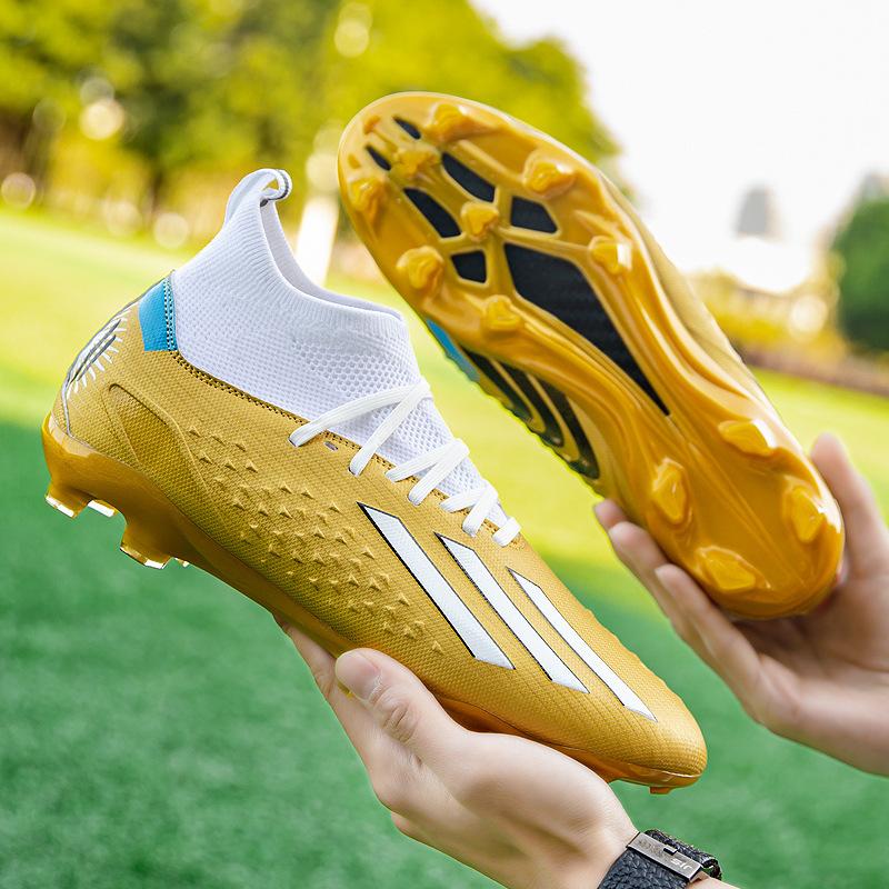 

Foreign trade high-top football shoes competition AG long nails football shoes broken nails special training shoes football men s models 34