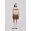 GOXO Golf Varsity Jacket Rubber Beige