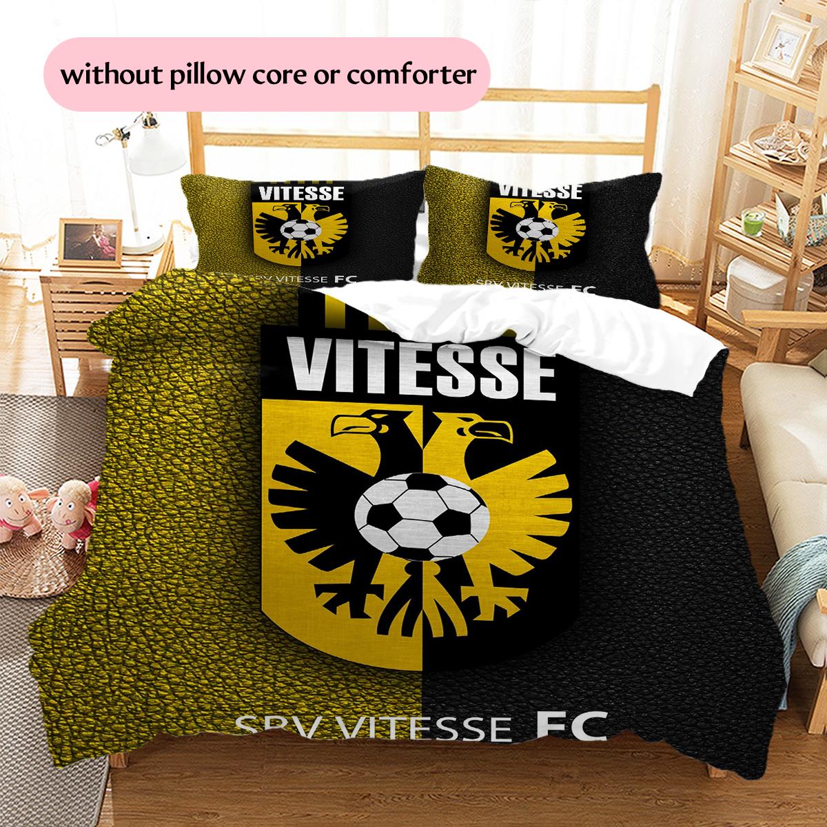 

SBV Vitesse Pattern Bedding Home Decoration Birthday & Festival Gift (1 * duvet cover + 2 * pillowcase, without core) 135x200cm