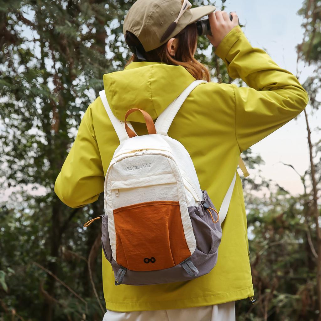 Schoolbag New Lightweight Outdoor Large-capacity Backpack Hiking Travel Bag Simple Sports Kettle Bag Backpack