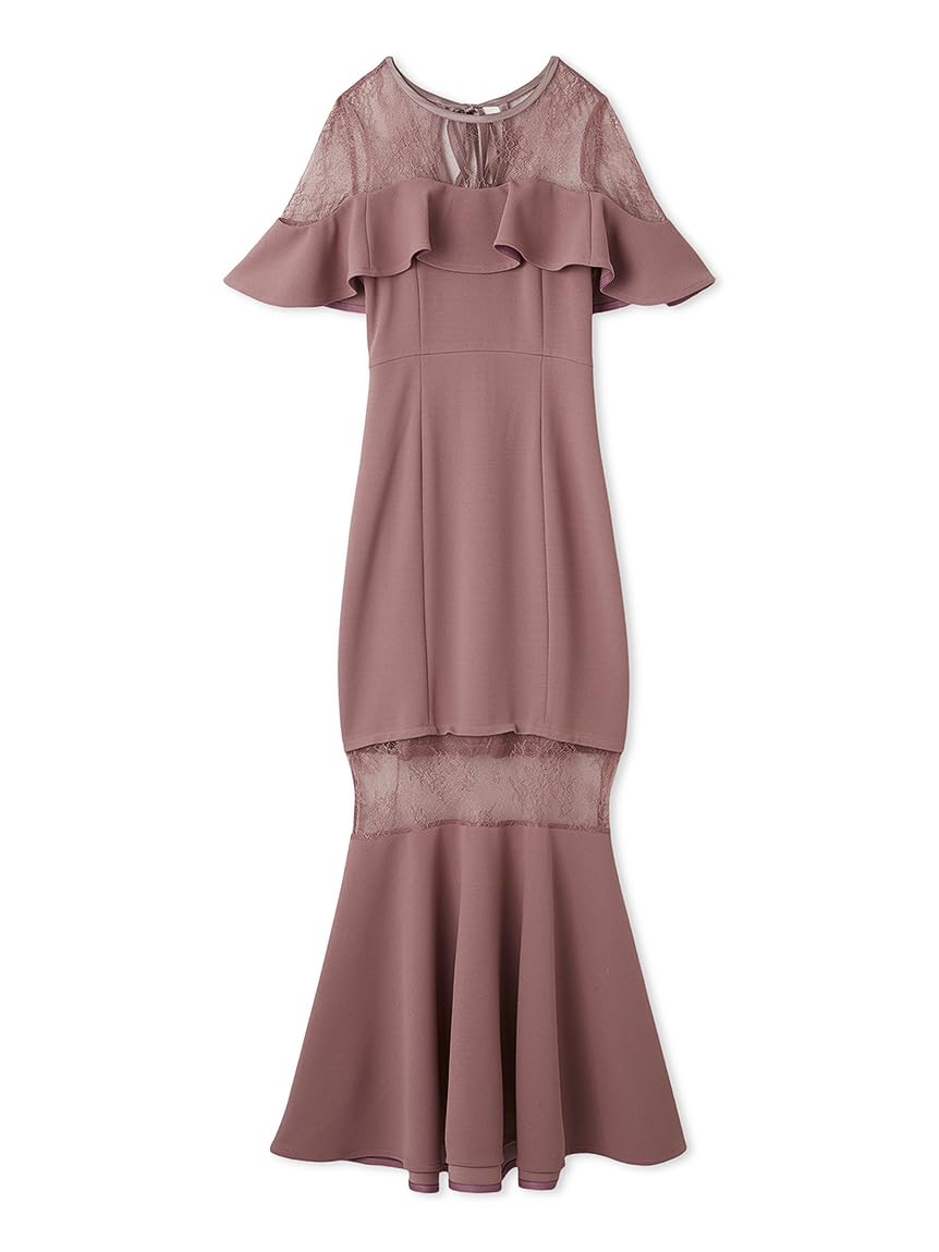 

Прозрачное платье русалки SWCO252044 РОЗОВЫЙ [Snidel] Декольте Женское