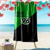 Hannover 96 Custom Name Print Beach Towel, Large Soft Quick Dry Towel for Beach Camping Swimming