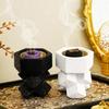 Contemporary Crosses Styles Resin Incenses Burners Holder Spiritual Aromatherapies Meditations for Home or Office