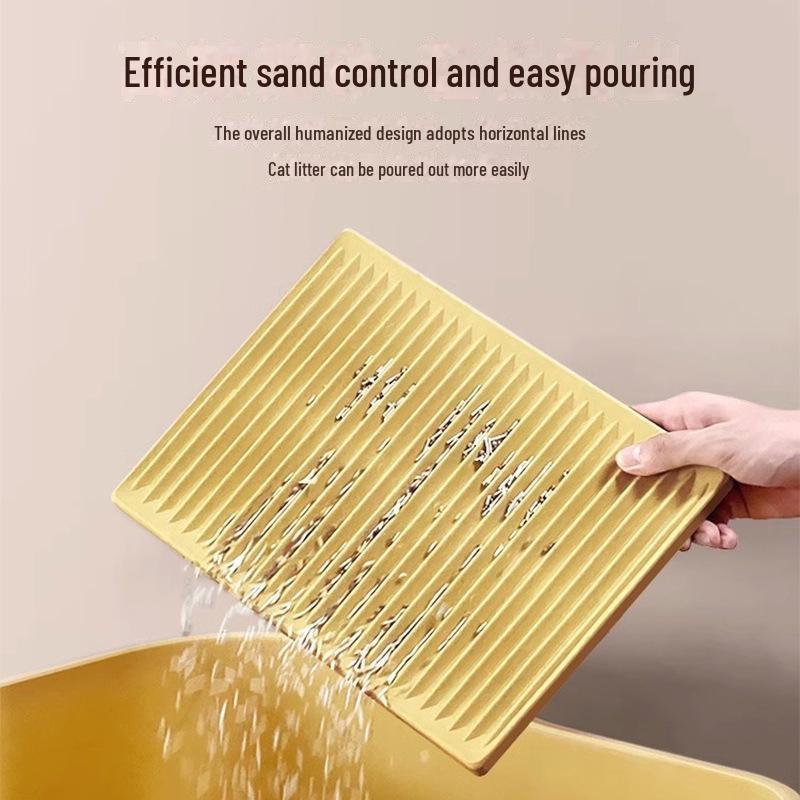 Customizable Washable Cat Litter Mat for Spill Prevention and Sand Control