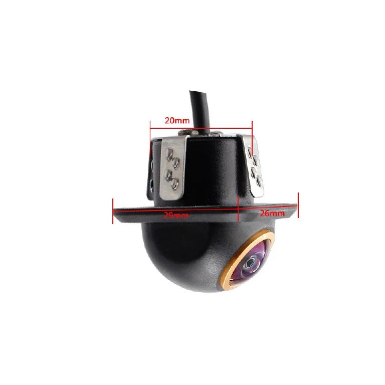 Smartour AHD 1080P Golden Len Car Rear View Camera Night Vision CCD Auto Backup Monitor 180 Degree Reversing Auto Parking Camera