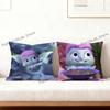 Funny BBibble Meme Pillow Case For Sofa Decor Car Office Room Printing Cushion Cover Decorations and Protector