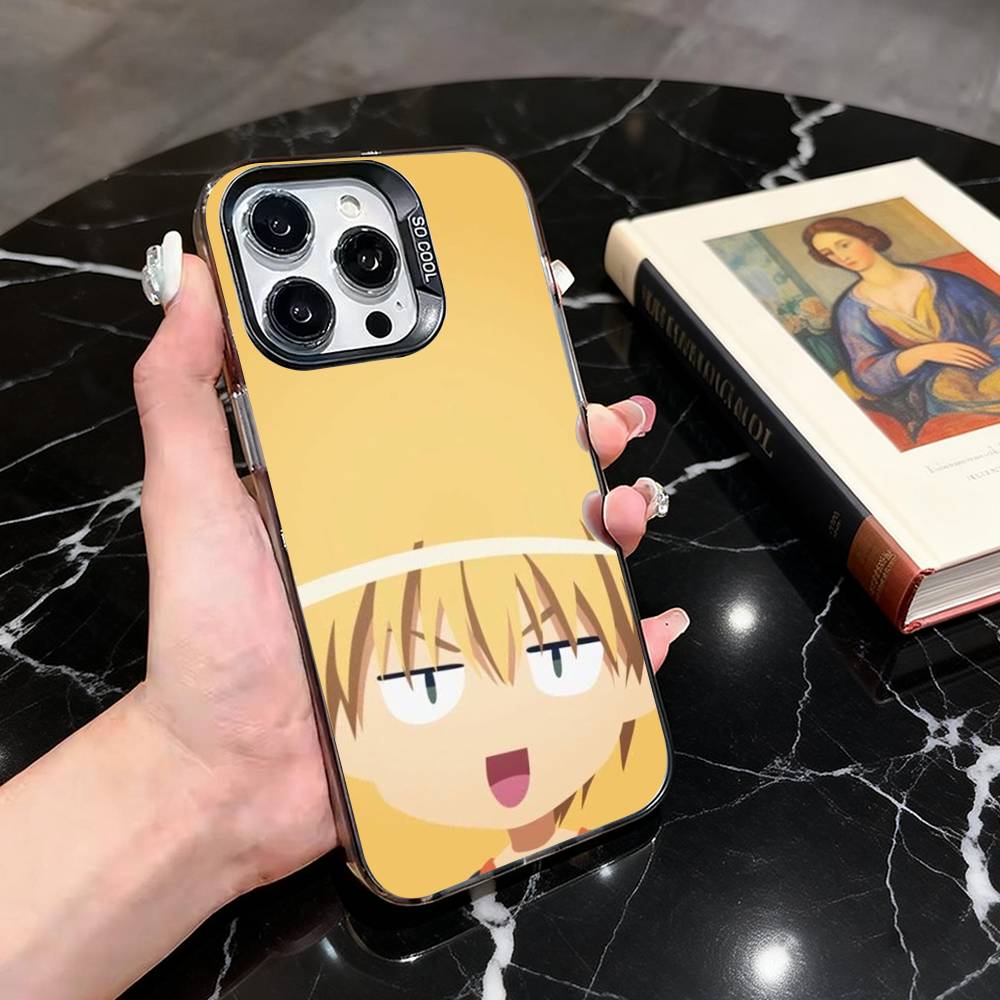 

Maid Sama Phone Case For iPhone 17,16,15,14,13,12,11 Plus,Pro Max,XS,Colored Silver Plated Inside Cover iPhone13PRO