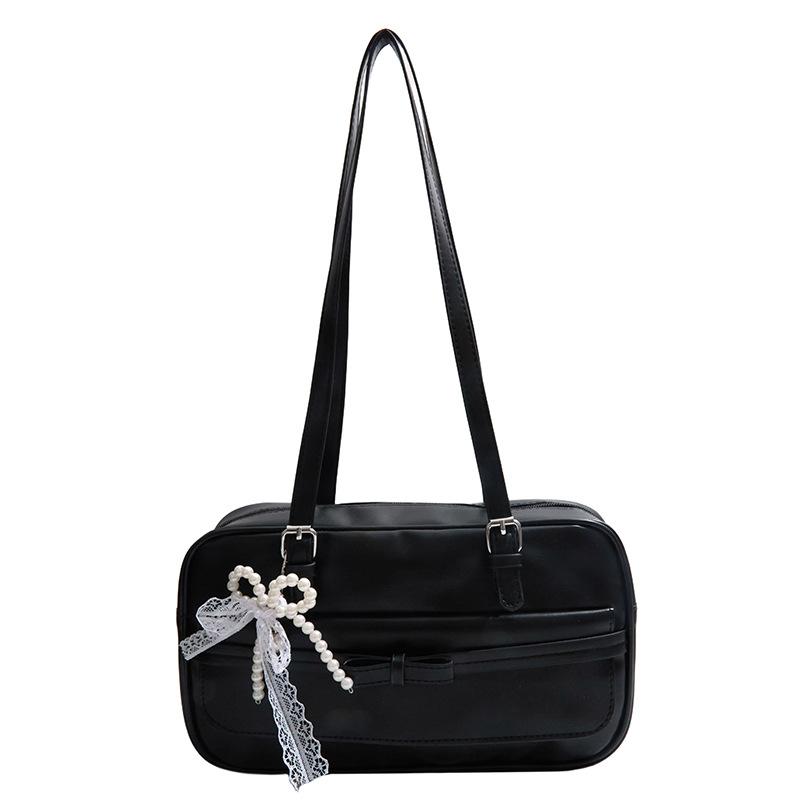 French niche fashion handbag bag women s new popular underarm bag large capacity wind large capacity shoulder bag