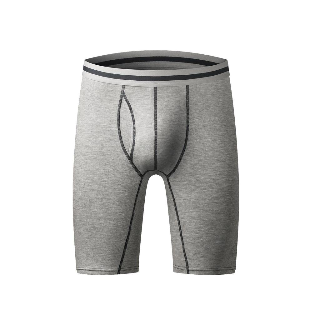 1 Pieces Men's Long Leg Undies Cotton Underwear Boxers Shorts Briefs Big Size Panties Plus Underpants Knickers M L XL 2XL 3XL 4XL 5XL 6XL