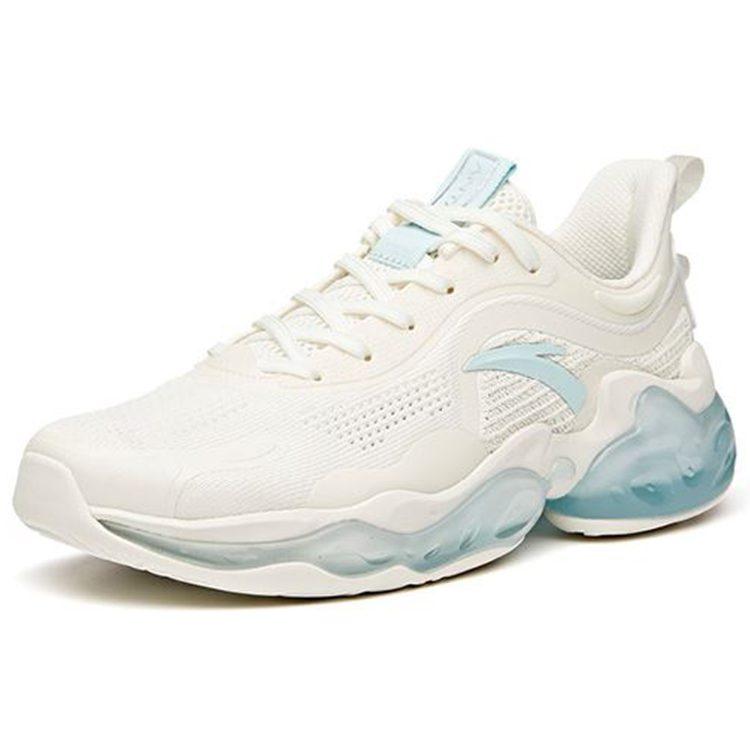 Anta A Jelly A JELLY Slip Resistant Abrasion Resistant Low top Running Shoes Women's Blue White 122035501-1