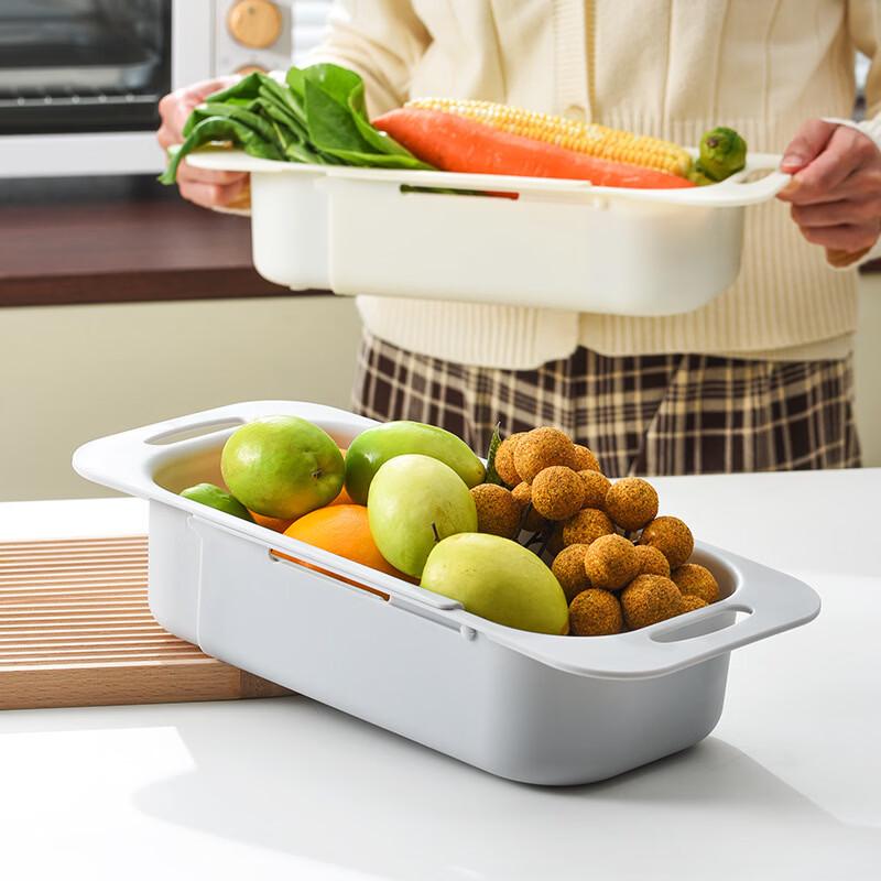 Adjustable Retractable Kitchen Sink Drain Basket