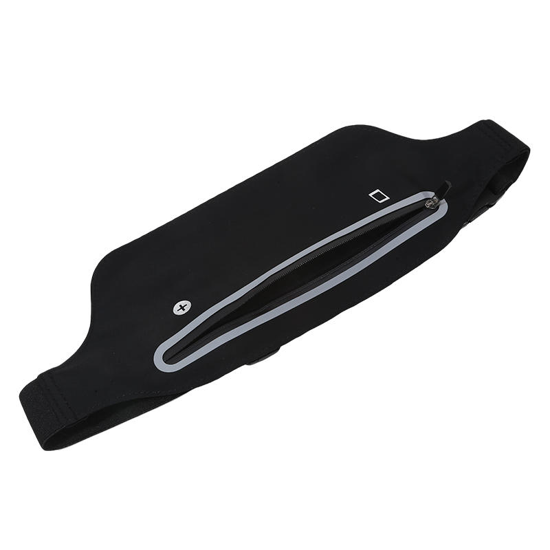 Men Women Slim Running Belt Lightiweight Workout Fitness Sport Waist Pack Travel Money Belt for Walking Gym