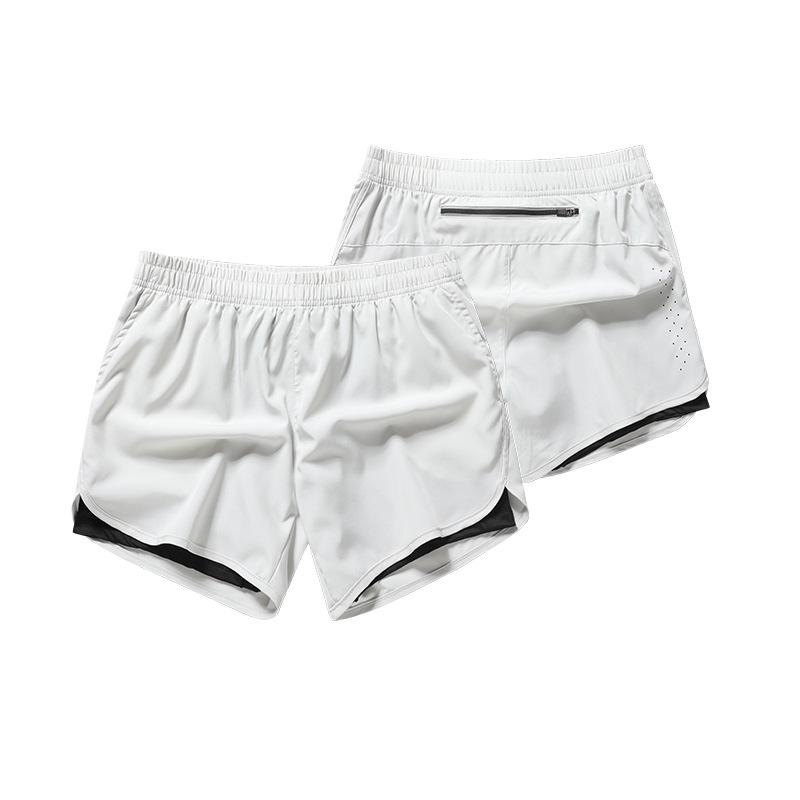 Men's Quick-Dry Double-Layer Running Shorts